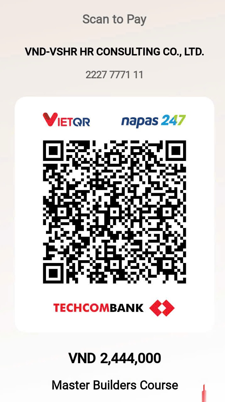 QR Thanh toán Master Builders