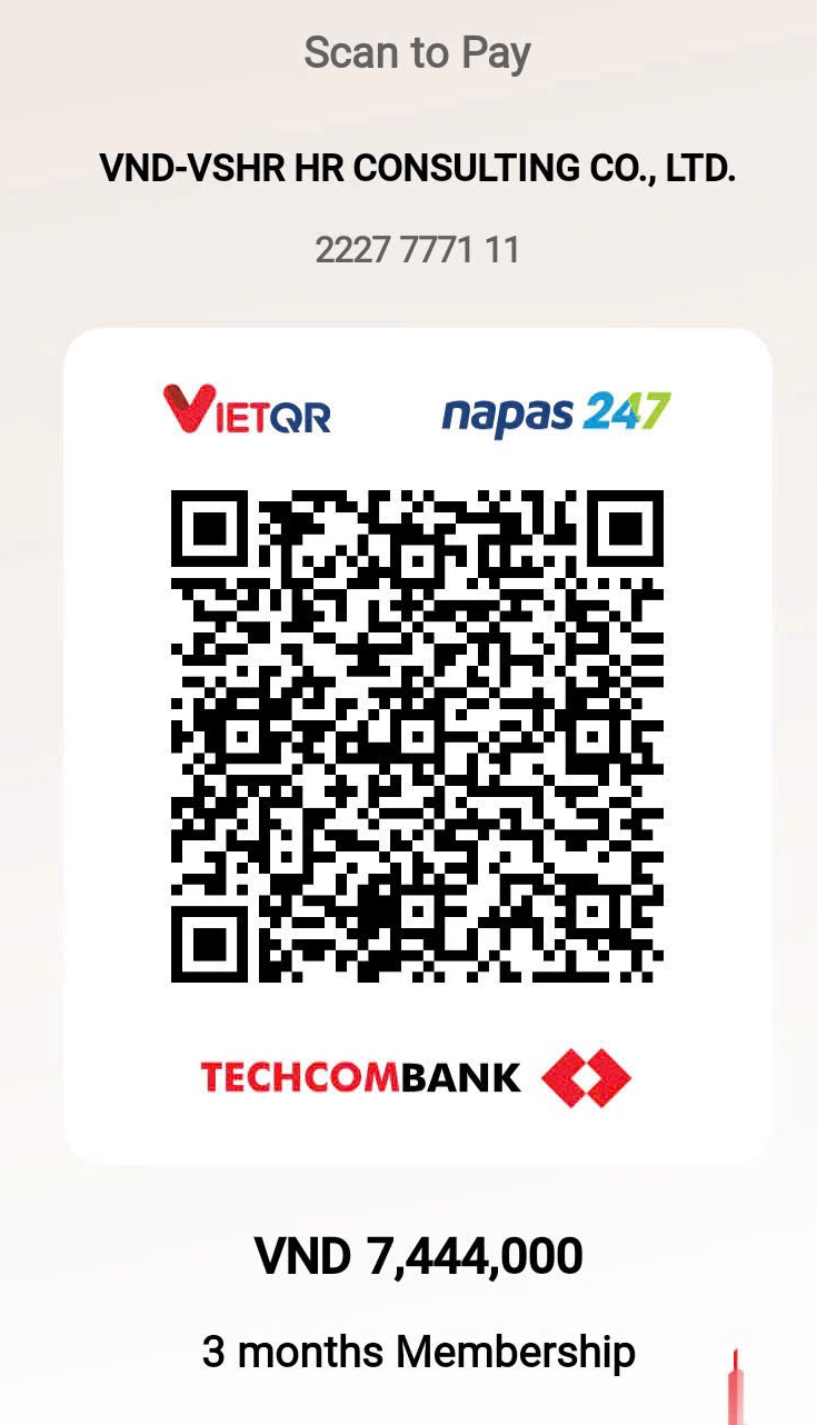 QR Thanh toán Membership